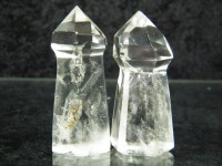 Bergkristall Zwillings-Doppelender