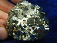 Pyrit Stufe aus der Mine Huansis -Ticlio