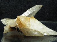 Bergkristall Doppelender-Sufe aus Österreich