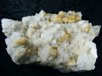 Bergkristall Stufe 3,5kg mit Bewuchs
