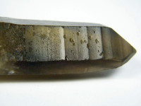 Rauchquarz Kristall mit Abdrücken