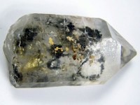Bergkristall mit Wolframit aus Portugal