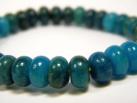 Blaues Apatit Armband