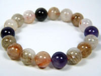 Super Seven Amethyst-Armband
