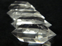 Bergkristall Doppelender 5cm poliert