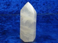 Rosenquarz Kristall poliert 10cm