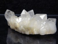 Bergkristall Stufe aus Deutschland