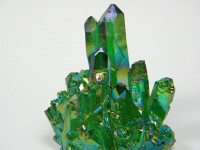 Green Aura Bergkristall Stufe