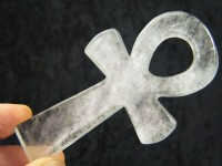 Ägyptischer Ankh aus Bergkristall