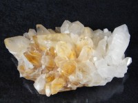 Bergkristall Stufe XL mit Golden Healer