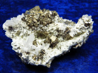 Bergkristall Stufe mit Pyrit aus Rumänien