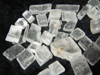 Calcit Rhomboeder Kristalle, 10 Stück