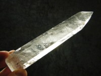 Bergkristall Spitze poliert 13cm