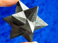 Schungit Stern Doppel-Merkaba