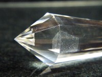 Vogel Cut Kristall 12-seitig mit Phantomen