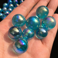 Blue Aura Quarz Kugel 18mm