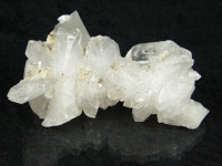 Doppelender-Bergkristallstufe aus Arkansas