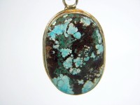 Großer Türkis-Anhänger