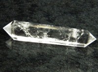 Bergkristall Doppelender 11-12cm poliert