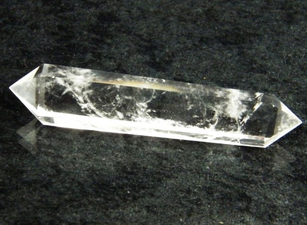 Bergkristall Doppelender 11-12cm poliert