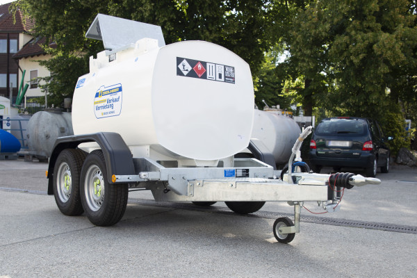 950l IBC Dieseltankanhänger