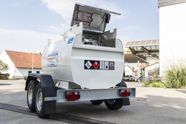 950l IBC Dieseltankanhänger