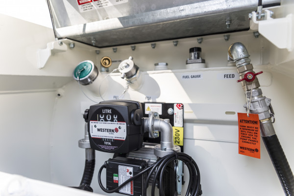 950l IBC Dieseltankanhänger