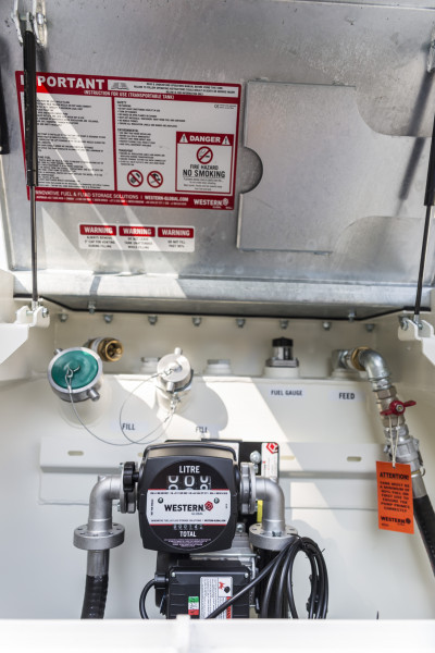 950l IBC Dieseltankanhänger