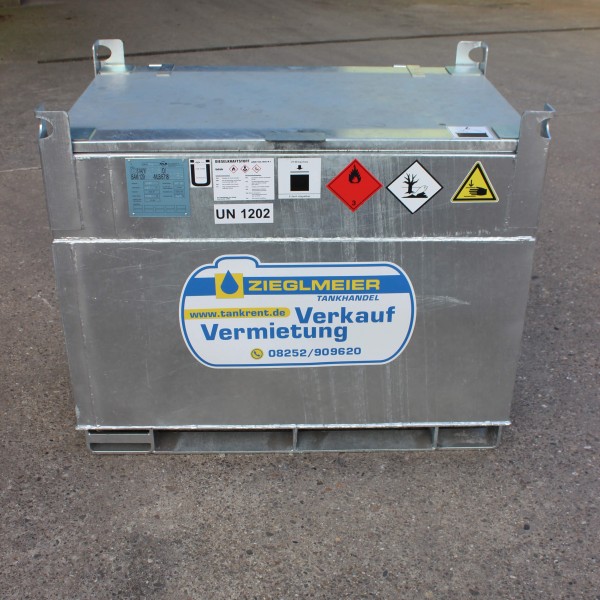 Baustellentank mobil 400l