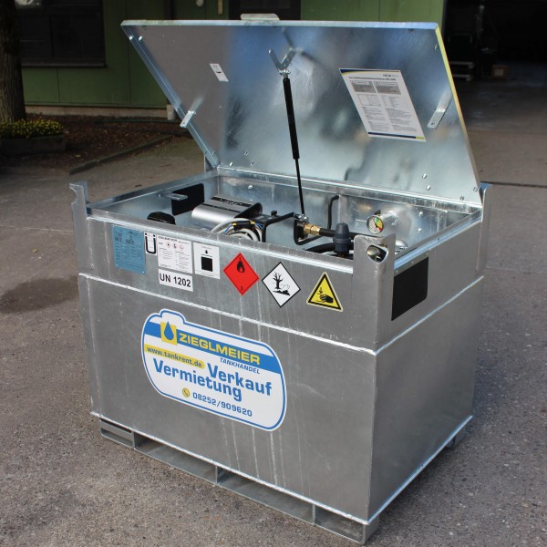 Baustellentank mobil 400l