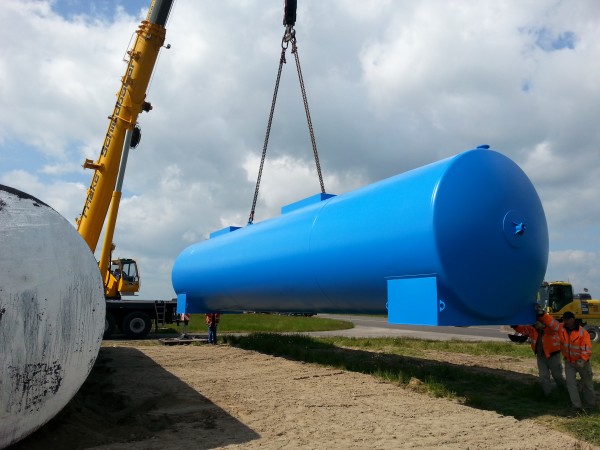 100.000l Heizöltank Dieseltank Stahltank