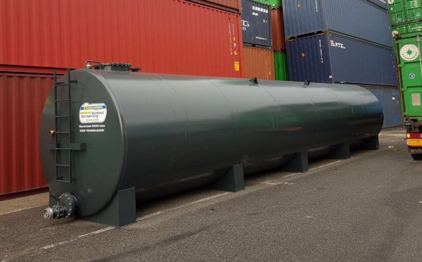 65.000l Löschwassertank Stahltank Wassertank