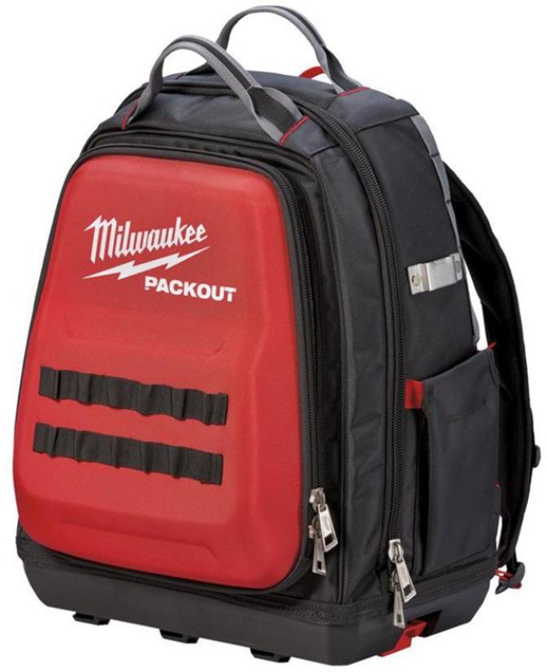 Rucksack PACKOUT™ B292xT381xH508mm Ballistic-Nylon schwarz-rot MILWAUKEE