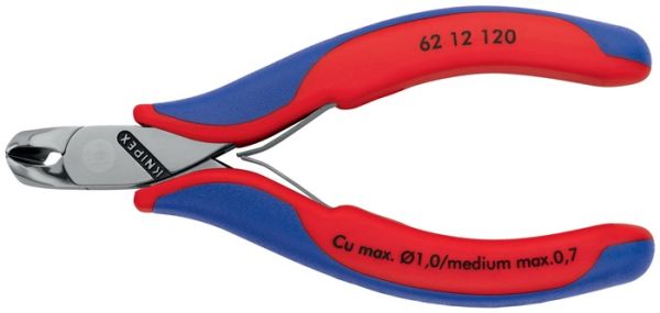 Elektronik-Schrägschneider L.120mm Facette nein pol.KNIPEX