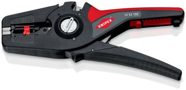 Automatikabisolierzange PreciStrip16 L.195mm 0,08-16 (AWG 28-5) mm² KNIPEX