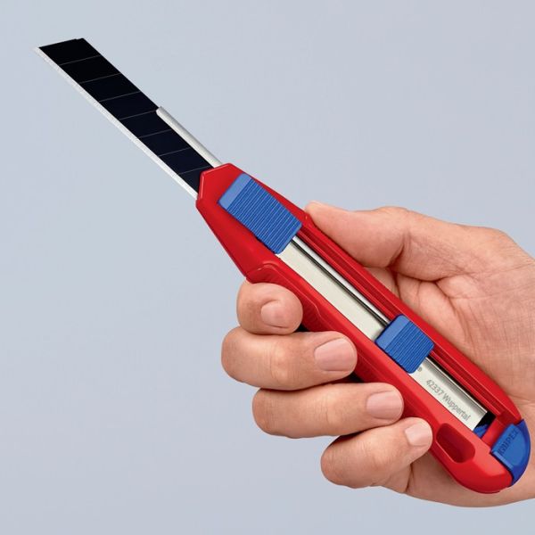 Cuttermesser CutiX® Klingen-B.18mm L.165mm Magnesium KNIPEX