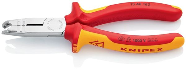 Abmantelungszange L.165mm verchr.Mehrkomp.-Hüllen KNIPEX