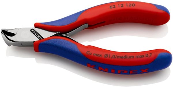 Elektronik-Schrägschneider L.120mm Facette nein pol.KNIPEX