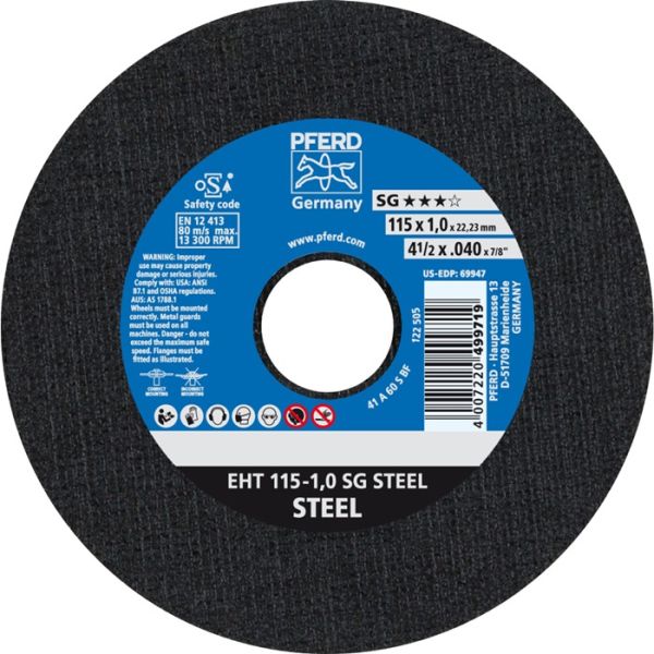 Trennscheibe SG STEEL PFERD