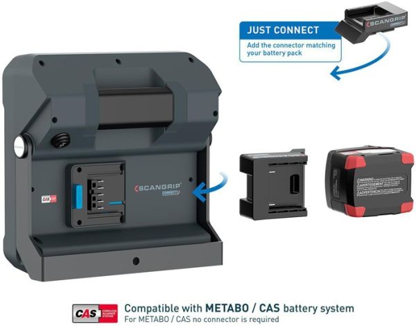 LED-Strahler VEGA 4 CONNECT 40 W 2000-4000 lm IP54 SCANGRIP