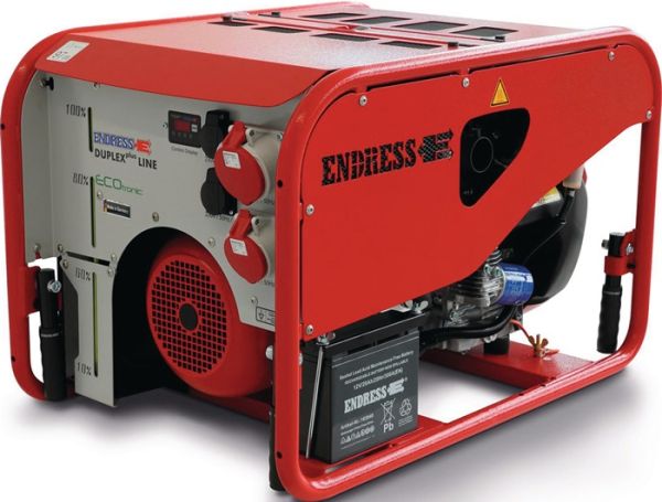 Stromerzeuger ESE 1006 DHG-GT ES ISO DUPLEX 10,6 kVA,8,5 kW Benzin ENDRESS