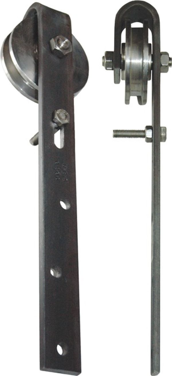 Schiebetorrolle m.verz.Bügel 75mm VA roh 250kg 9/11mm BETZ