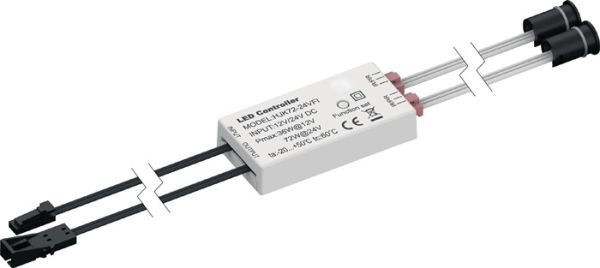 Mini IR-Sensorschalter switch 24 V 24 V L.60mm 72 W weiß L&S