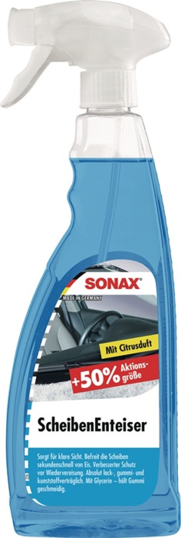 Scheibenenteiser 750ml Sprühflasche SONAX