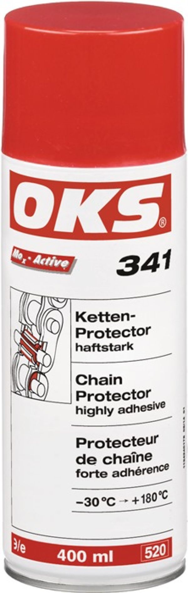 Ketten-Protektor OKS 341 400ml grünlich Spraydose OKS