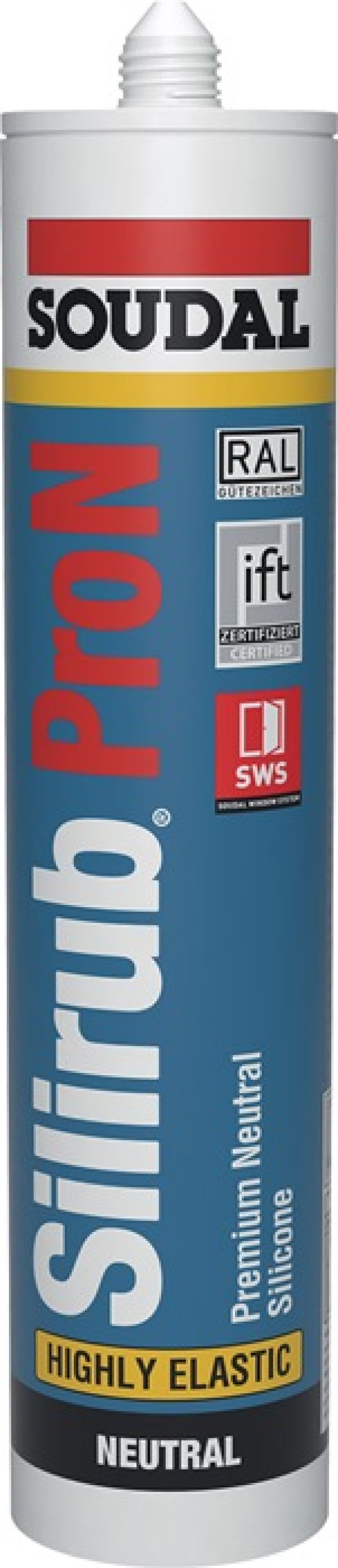 Silikondichtstoff Silirub Pro N SOUDAL