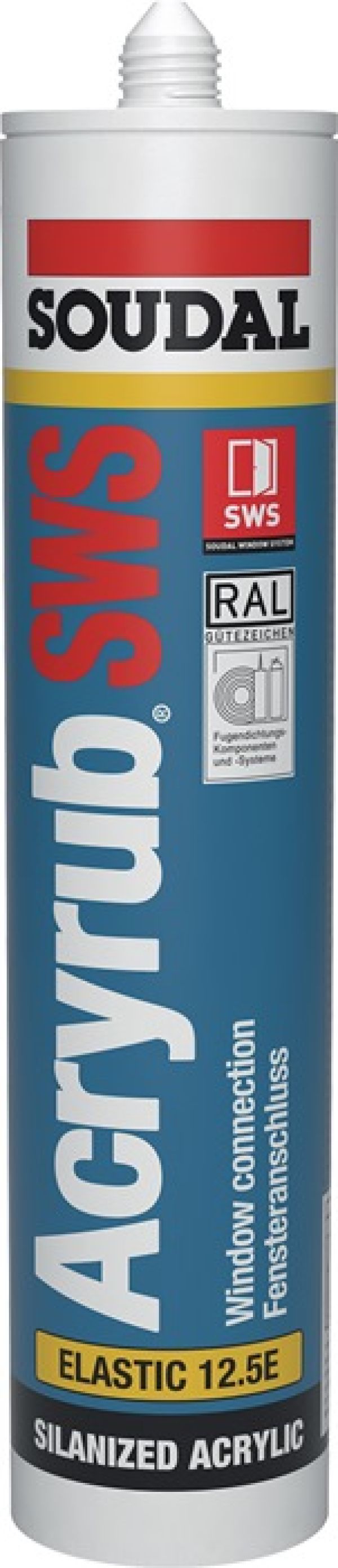 Acryl Acryrub SWS 310 ml weiß Kartusche SOUDAL