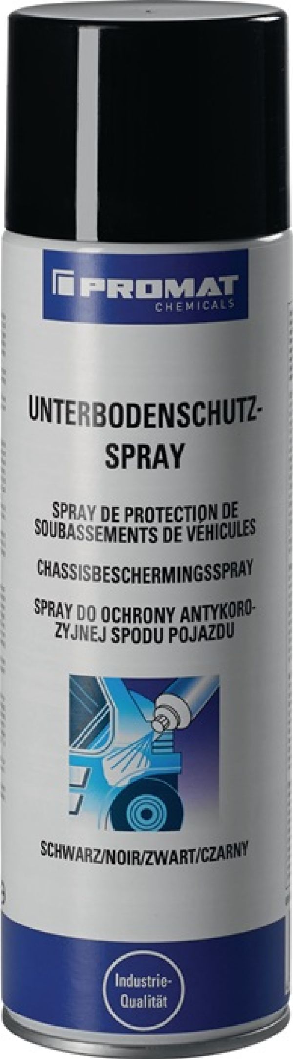 Unterbodenschutz-Spray schwarz 500 ml Spraydose PROMAT CHEMICALS