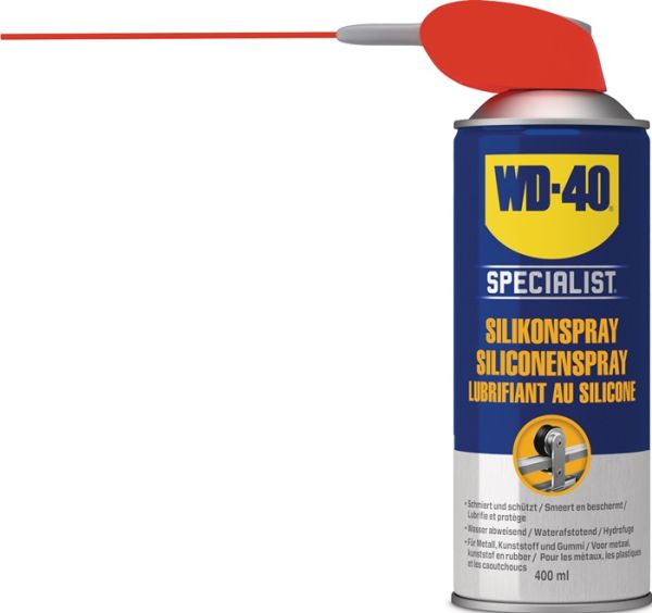 Silikonspray farblos NSF H2 400ml Spraydose Smart Straw™ WD-40 SPECIALIST