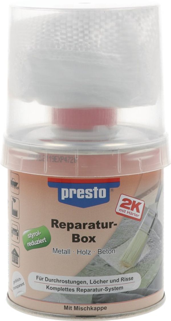 Reparaturbox honigfarben 250g Dose PRESTO